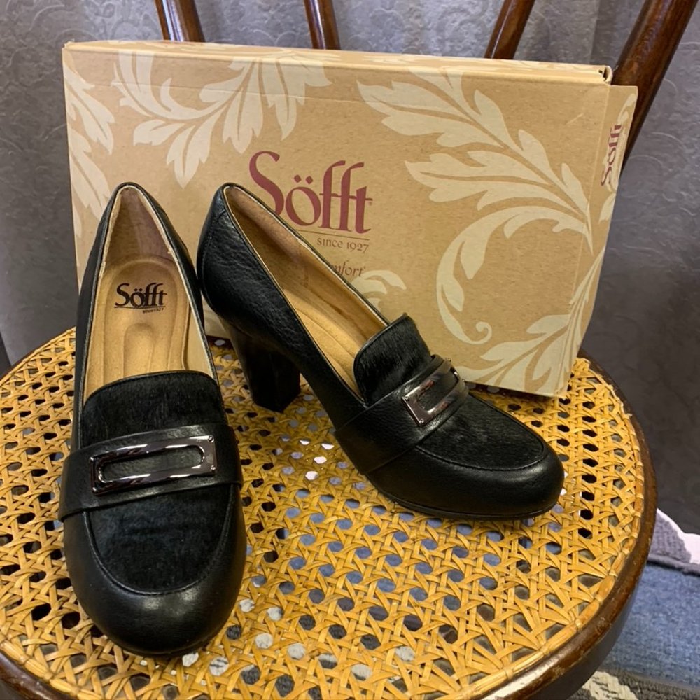 Sofft Misty Slip-On Pump in Black